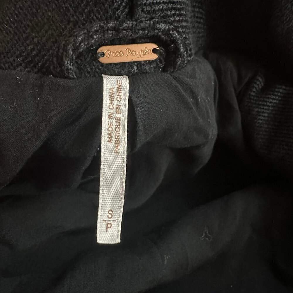 Free People military jacket in black S - Picture 7 of 9